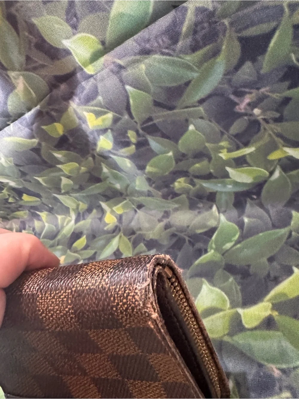 Louis Vuitton Damier Compact  Wallet - Brown